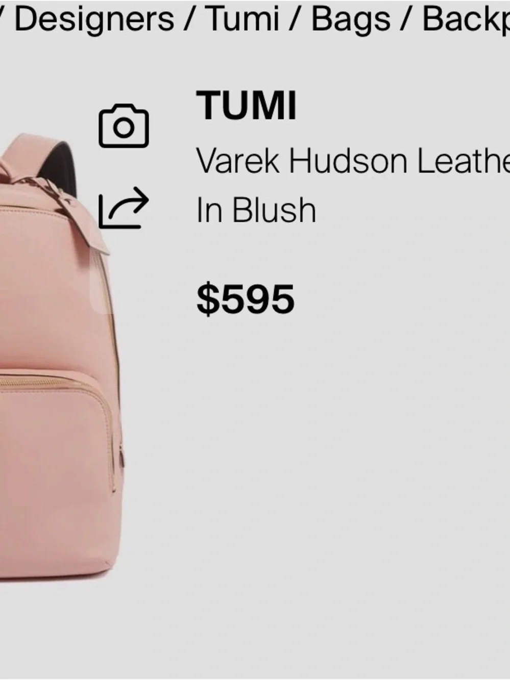 hudson backpack tumi - Harrison Warren - Men's Laptop Pack fits up to 15" Screen - Business & Travel Bag - Taupe Driftwood Tumi Varek Hudson Leather Backpack